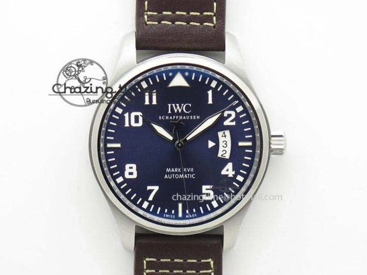 MIROTIME 0523 Affordable Portofino IW356501 SS V3 MK 1:1 Best Edition White Dial Gold Markers On Black Leather Strap MIYOTA 7196